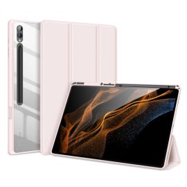 DUX TOBY Flip pouzdro Samsung Galaxy Tab S9 Ultra / Tab S10 Ultra růžové