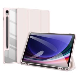 DUX TOBY Flip ové pouzdro pro Samsung Galaxy Tab S10 FE / Tab S9 FE růžové