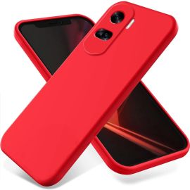 RUBBER Ochranný kryt pro Honor 90 Lite 5G červený
