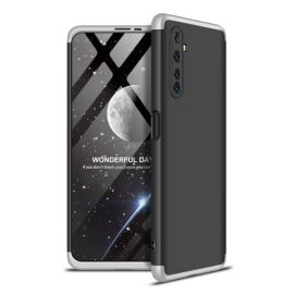 360° Ochranný kryt Realme 6 Pro černý-stříbrný