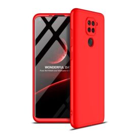360° Ochranný kryt Xiaomi Redmi Note 9 červený