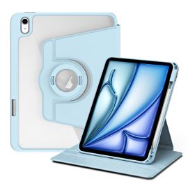 CRYSTAL FLEXI 2v1 Zaklápěcí pouzdro pro Apple iPad Air 11 2025 / Air 11 2024 světle modré
