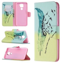 ART Peňaženkový obal Xiaomi Redmi Note 9 FEATHER