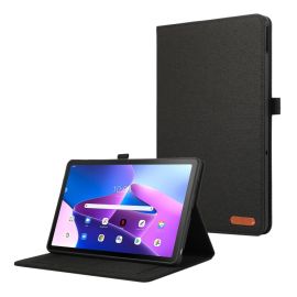 FABRIC Zaklápěcí obal pro Lenovo Tab M10 5G černý