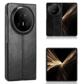LEATHER Ochranný kryt pro Honor Magic V5 černý
