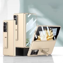 GKK SUPPORT Kryt se stojanem Honor Magic V2 zlatý