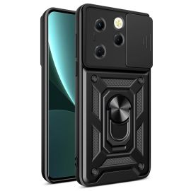 RING CAMERA Kryt s držákem pro Infinix Hot 40 / Hot 40 Pro černý