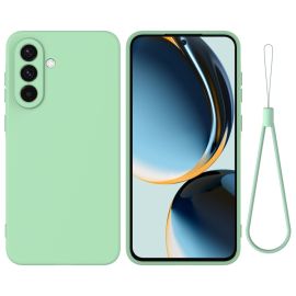 RUBBER Ochranný kryt pro Samsung Galaxy A36 zelený