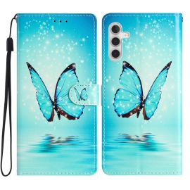 ART Peněženkový kryt pro Samsung Galaxy A35 5G BUTTERFLY