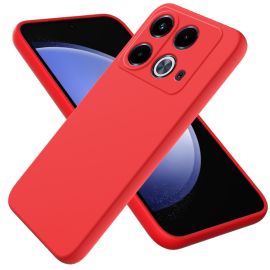 RUBBER Ochranný obal pro Infinix Note 40 červený