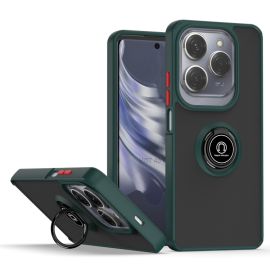 SHADOW Ochranný kryt s držákem Infinix Hot 40 / Hot 40 Pro tmavě zelený