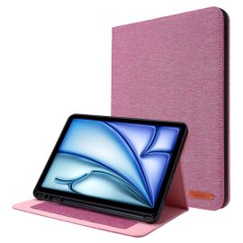 FABRIC Zaklápěcí kryt pro Apple iPad Air 11 2025 / Air 11 2024 růžový