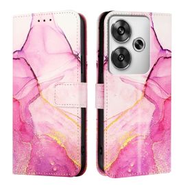 ART MARBLE Peněženkový kryt pro Xiaomi Poco F6 PINK