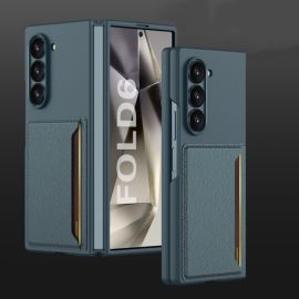 GKK CARD Ochranný kryt se sklem pro vnější displej Samsung Galaxy Z Fold6 5G modrozelený