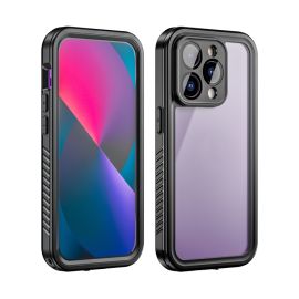 SOLID IP68 Oboustranný kryt pro Apple iPhone 14 Pro černý