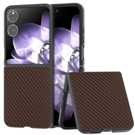 CARBON Ochranný obal pro Xiaomi Mix Flip tmavě hnědý