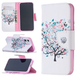 ART Peňaženkový obal iPhone 12 mini TREE