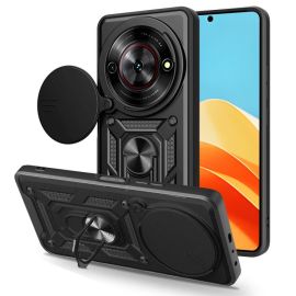RING CAMERA Kryt s držákem pro ZTE Blade A75 5G / Nubia Focus 5G černý