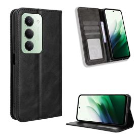 BUSINESS Peněženkový kryt pro Xiaomi Redmi 15 / Redmi 15 5G černý