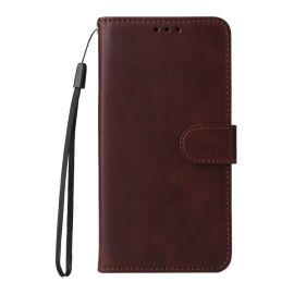 SMOOTH Peněženkové pouzdro pro Xiaomi 15 hnědé