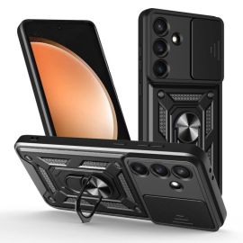 RING CAMERA Kryt s držákem pro Samsung Galaxy S25 FE černý