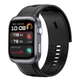 SILICONE 3PCS Vyměnitelný řemínek pro Huawei Watch D2 černý