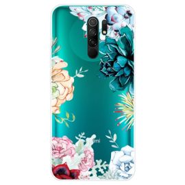 ART Silikonový kryt Xiaomi Redmi 9 GEM FLOWER