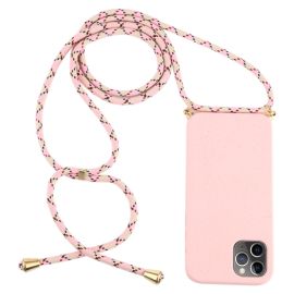 ROPE Kryt se šňůrkou Apple iPhone 12 Pro Max růžový