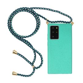 ROPE Kryt se šňůrkou Samsung Galaxy Note 20 Ultra zelený
