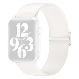 ELASTIC Řemínek Apple Watch Ultra 1 / 2 (49mm) / 9 / 8 / 7 (45mm) / 6 / SE / 5/4 (44mm) / 3/2/1 (42mm) bílý
