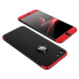 360° Ochranný obal Apple iPhone 7 černý (červený)