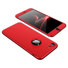 360° Ochranný obal Apple iPhone 7 / iPhone 8 červený