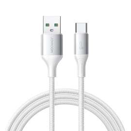 JOYROOM S-A28 FLASH 3A Kabel USB-A / USB-C bílý