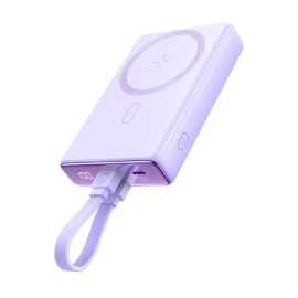 JOYROOM JR-PBM01 Externí nabíječka s MagSafe fialová