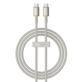 BASEUS TUNGSTEN GOLD 100W Kabel USB-C / USB-C 1 metr zlatý