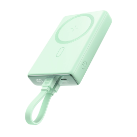 JOYROOM JR-PBM01 Externí nabíječka s MagSafe zelená