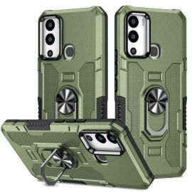 EXTRA RING Obal s držákem pro Infinix Hot 12i zelený