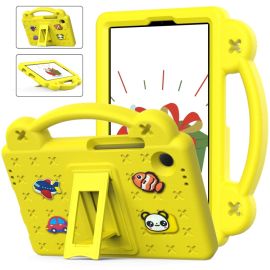 FANY Dětský kryt na tablet pro Samsung Galaxy Tab A9 žlutý