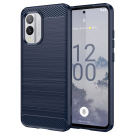 FLEXI TPU Kryt pro Nokia X30 modrý