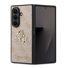 GUESS 4G METAL Ochranný obal pro Samsung Galaxy Z Fold7 5G PINK