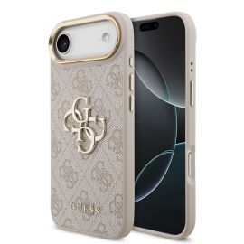 GUESS 4G METAL Ochranný obal pro Apple iPhone Air PINK