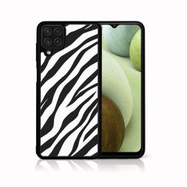 MY ART Silikonový kryt Samsung Galaxy A12 / M12 ZEBRA (049)
