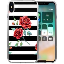 MY ART Ochranný kryt Apple iPhone XS Max BLACK AND WHITE (034)