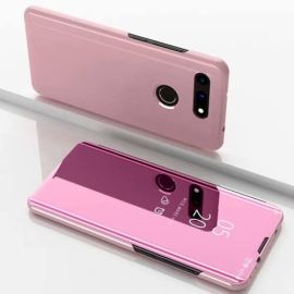 MIRROR zaklapovací obal Honor View 20 růžový