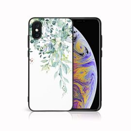 MY ART Ochranný kryt pro Apple iPhone X / XS GREENERY (155)