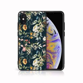 MY ART Ochranný kryt pro Apple iPhone X / XS FLORAL (158)