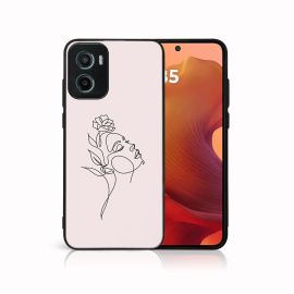 MY ART Ochranný kryt pro Motorola Moto G05 / Moto E15 ROSE GIRL (198)