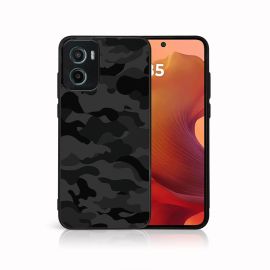 MY ART Ochranný kryt pro Motorola Moto G05 / Moto E15 BLACK CAMO (234)