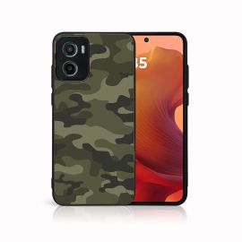 MY ART Ochranný kryt pro Motorola Moto G05 / Moto E15 GREEN CAMO (235)