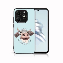 MY ART Ochranný kryt pro Tecno Spark 20C / Tecno Spark Go 2024 HAPPY COW (181)